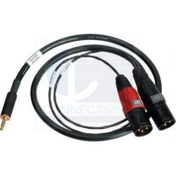 Sescom SES-IPOD-XLRM03 3.5mm Mini Stereo Plug to Dual XLR-M Plugs 0,9 m