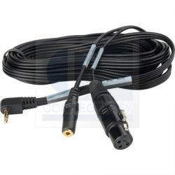 Sescom iPhone/iPod/iPad RA TRRS to XLR Mic & 3.5mm Monitor Cable 3,6 m