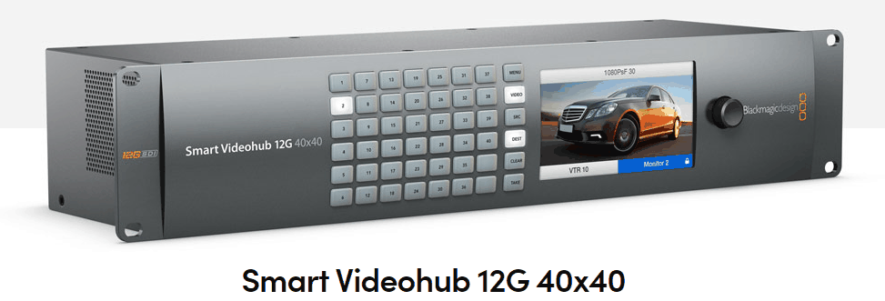 Blackmagic Smart Videohub 12G 40x40